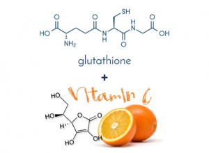 Sự kết hợp Glutathione và vitamin C